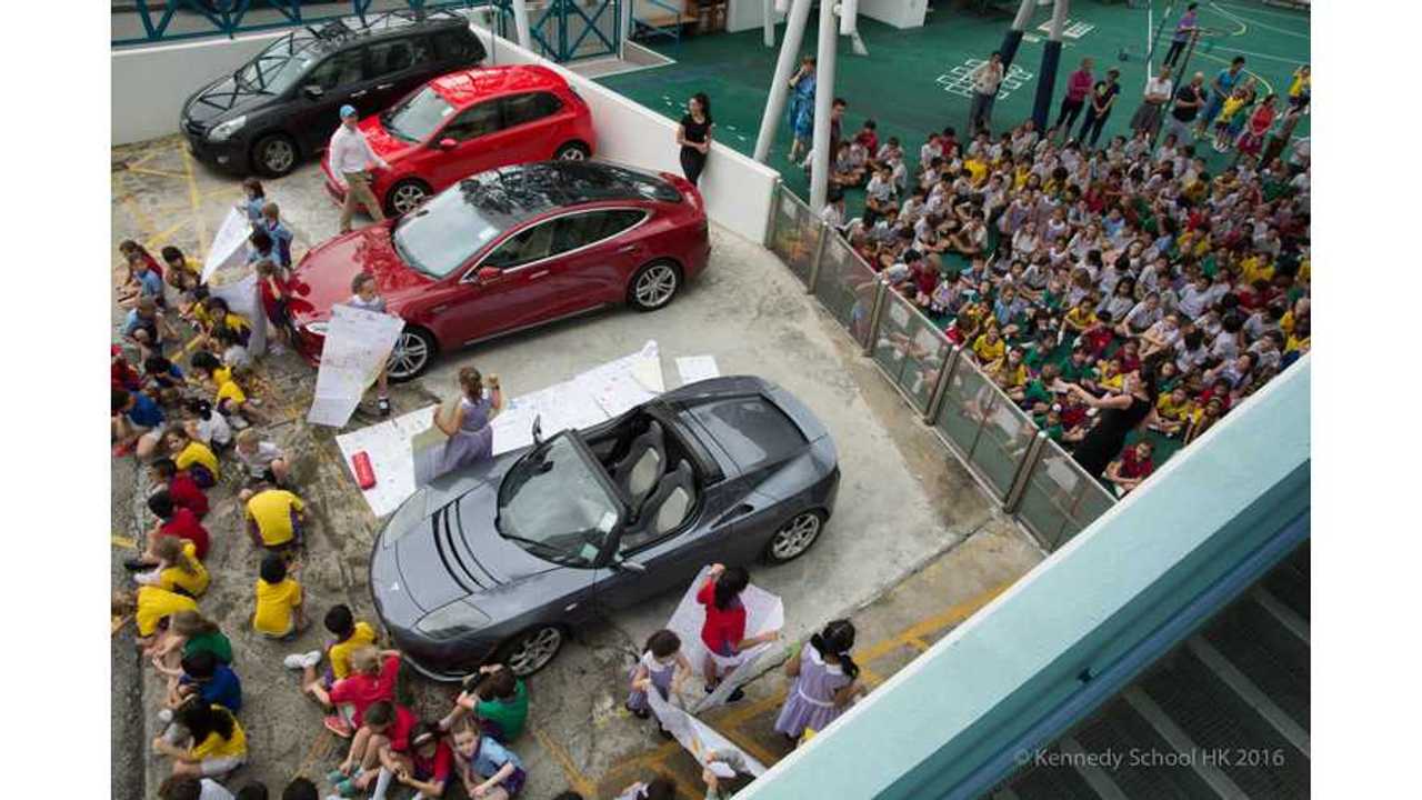 Charged Hong Kong Participating in WAVE Climate School Project 2016