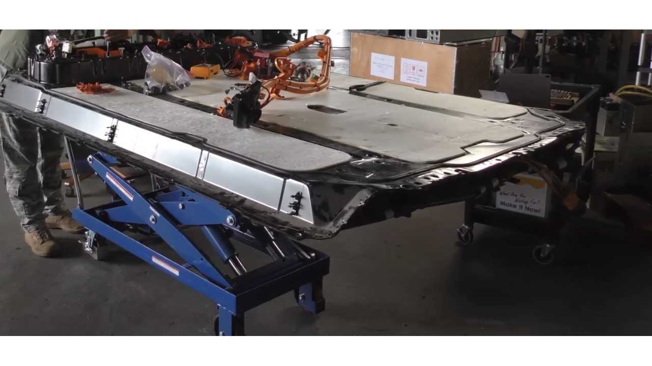 Tesla Model 3 battery pack