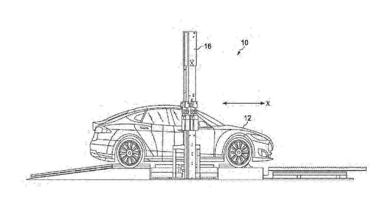 Tesla Battery Swap Patent