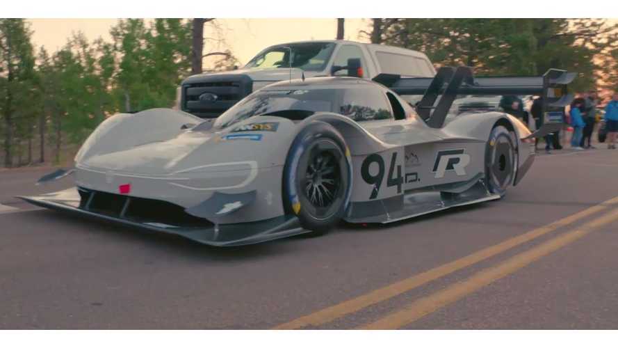 Pikes Peak News And Reviews Insideevs Vw Spills Specs Releases New Video For I D R Pikes Peak Racer