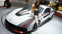 Pininfarina Cambiano Concept in race livery live in Geneva 06.03.2012