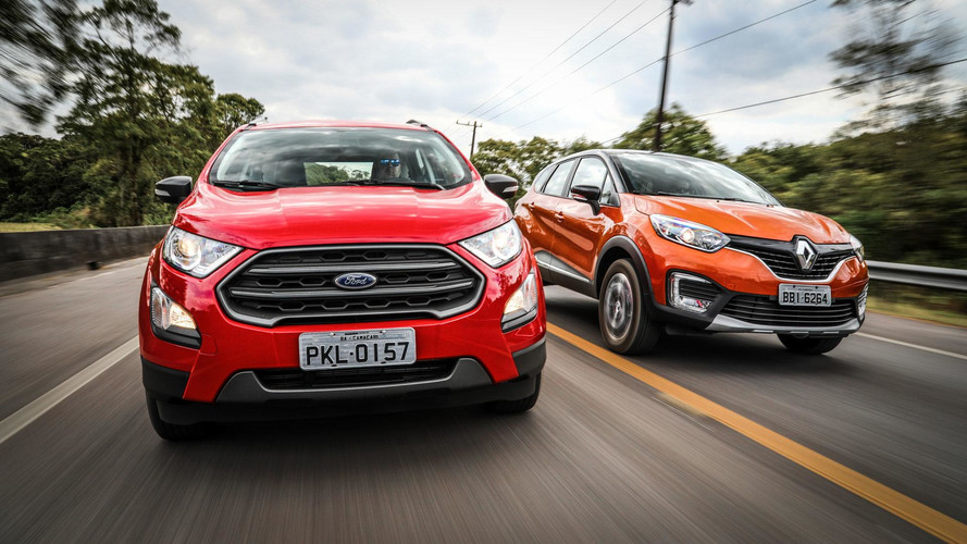 Comparativo Ford EcoSport x Renault Captur