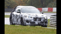 Maserati levante, le foto spia al Nurburgring