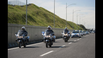 BMW, auto e moto della Polizia