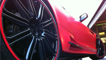 Mansory Aston Martin DBS with Dartz red satin matt wrap 03.01.2012