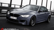 2014 BMW M4 speculative rendering by Iacoski, 600, 30.12.2011