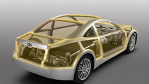 Subaru BRZ Prologue Boxer Sports Car Architecture II 13.09.2011