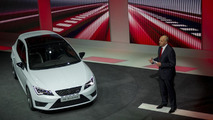 Seat Leon CUPRA live in Geneva