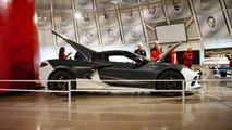 Chevrolet Corvette C8 prototype at the National Corvette Museum