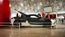 Chevrolet Corvette C8 prototype at the National Corvette Museum