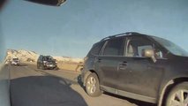 See A Subaru Forester Try To Hit A Tesla Model X With TeslaCam On