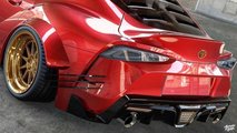 Widebody Toyota Supra rendering