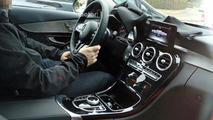 2018 Mercedes C-Class facelift spy photo