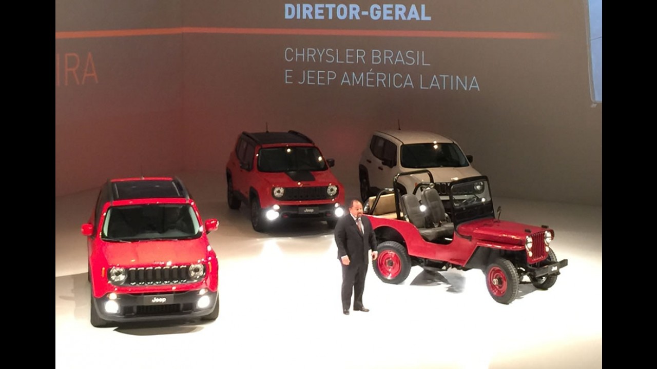Jeep Renegade é lançado no Brasil por R$ 66.900 - versão diesel custa R$ 99.900