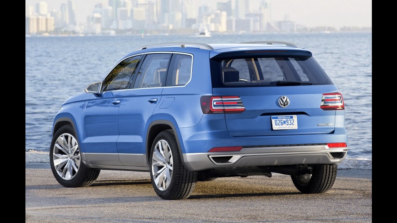 VW fabrica primeira carroceria do novo SUV de grande porte CrossBlue