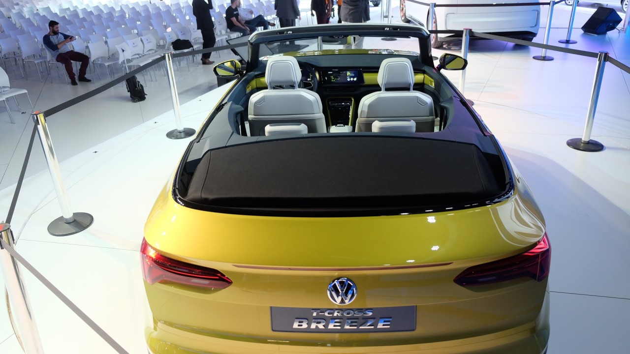 Salão do Automóvel: VW T-Cross Breeze conceitua futuro SUV do Gol