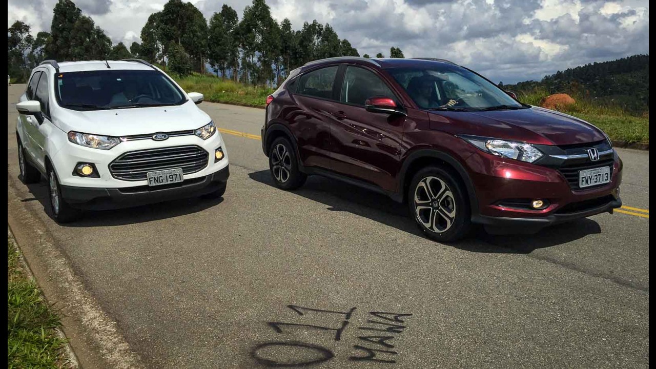 Teste CARPLACE: Honda HR-V encara EcoSport, Tracker e Duster renovado