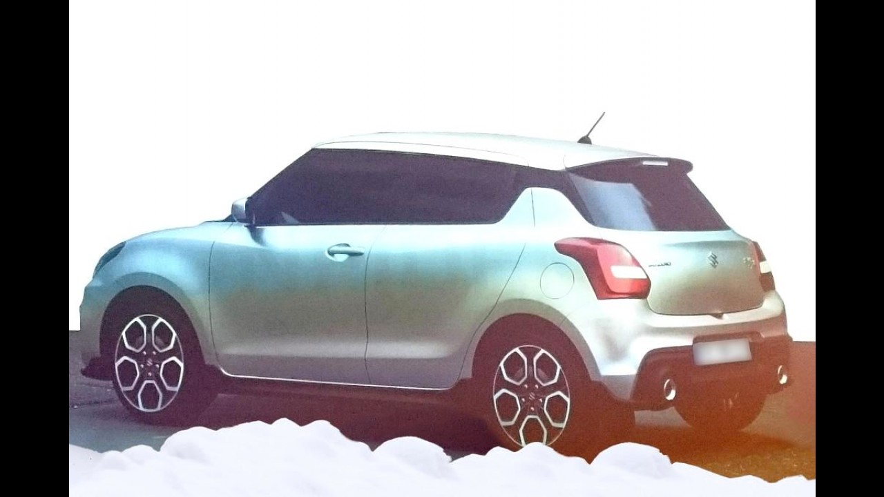 Novo Suzuki Swift 2017 é revelado em fotos vazadas na internet