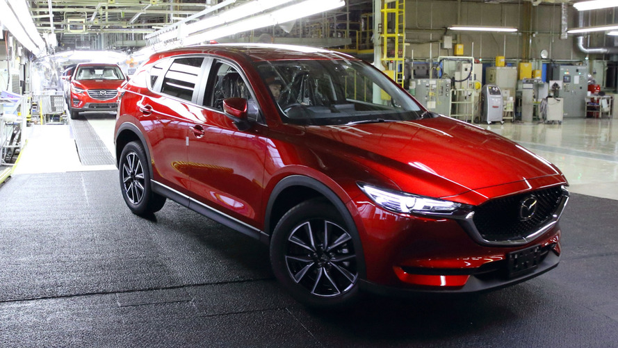 2017 Mazda CX-5 production