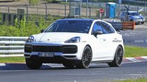 Porsche Cayenne Coupe GTS spy photo