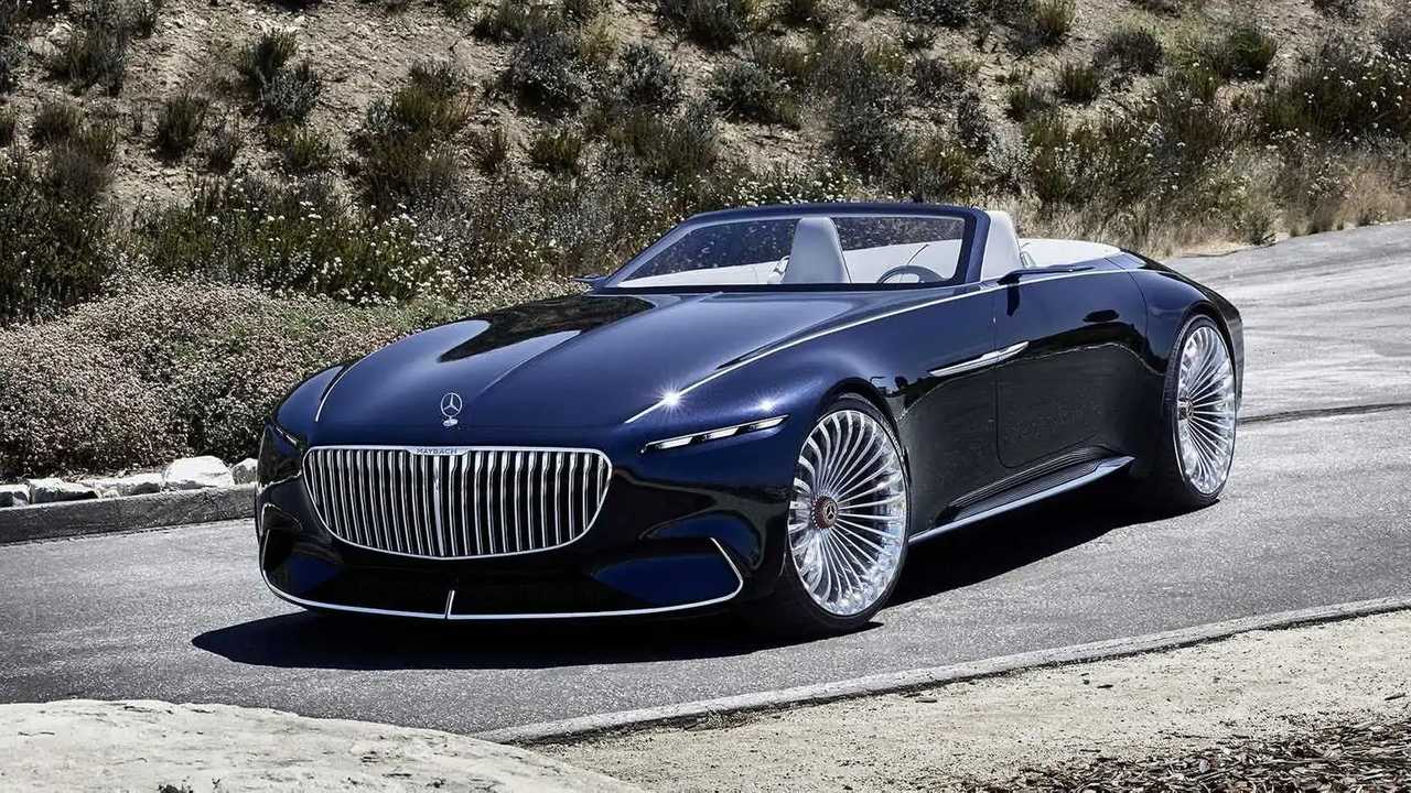 Mercedes представил первый электрический кабриолет Maybach