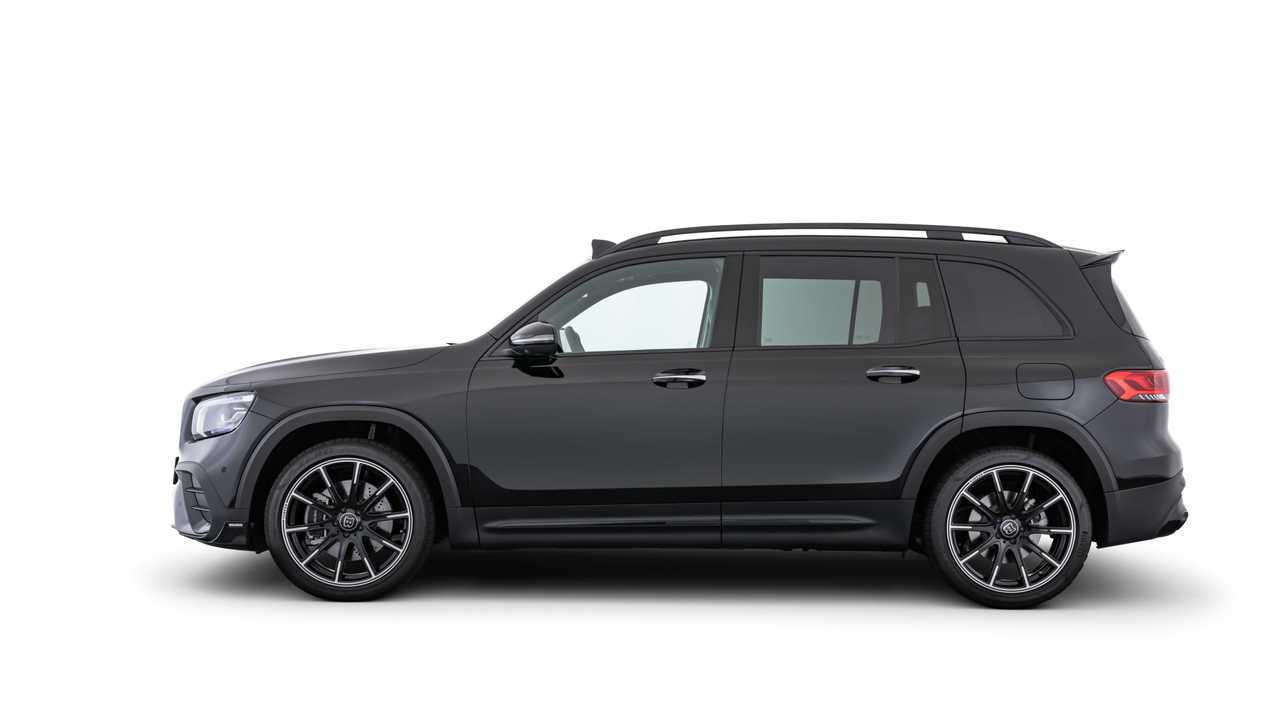Brabus Mercedes GLB (2020): Höhergelegte Version in der Seitenansicht