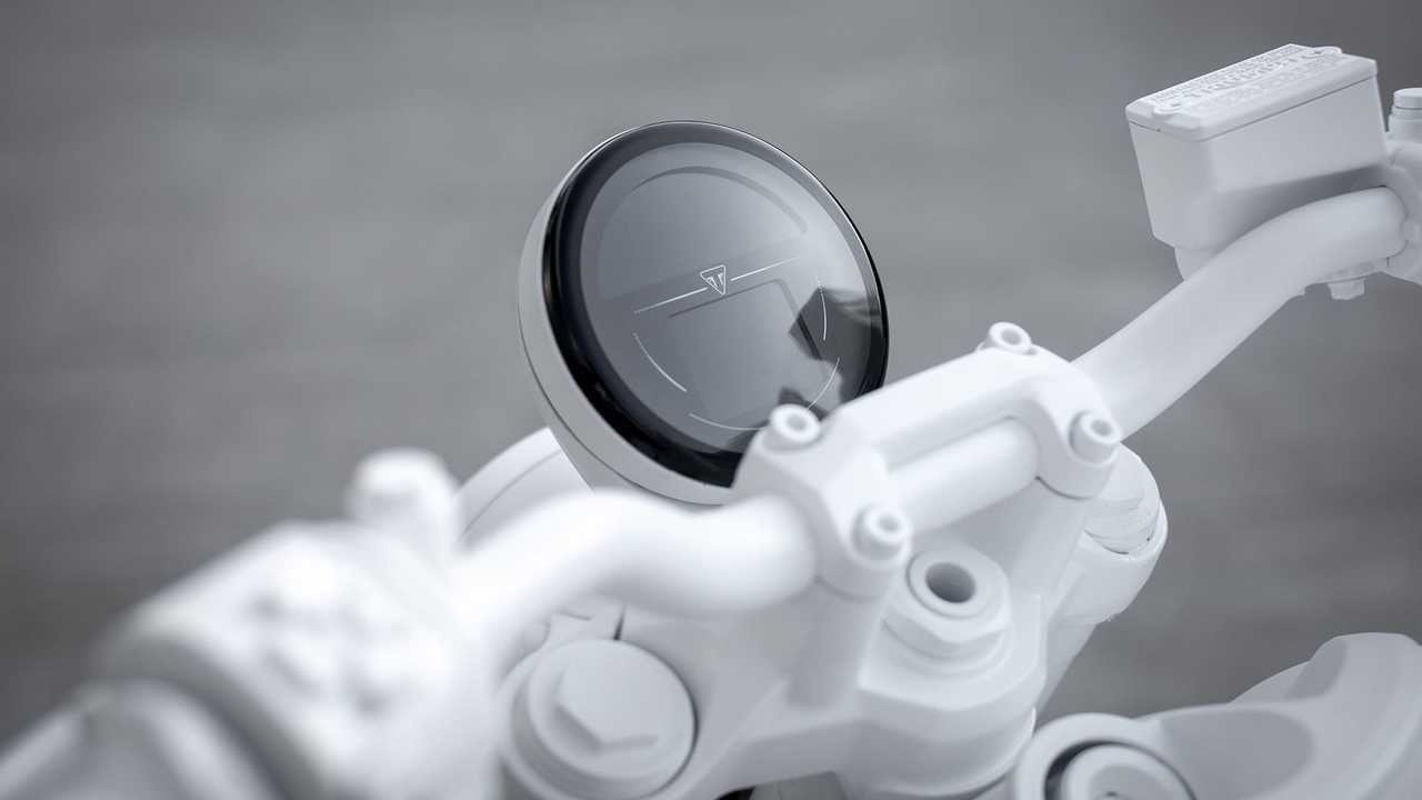Triumph Trident Prototype, Detail, Dashboard