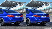 2021 BMW M5 facelift rendering