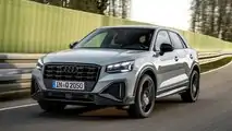 Audi Q2 2021, mouvement