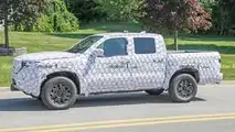2021 Nissan Frontier Spy Shots Silhouette