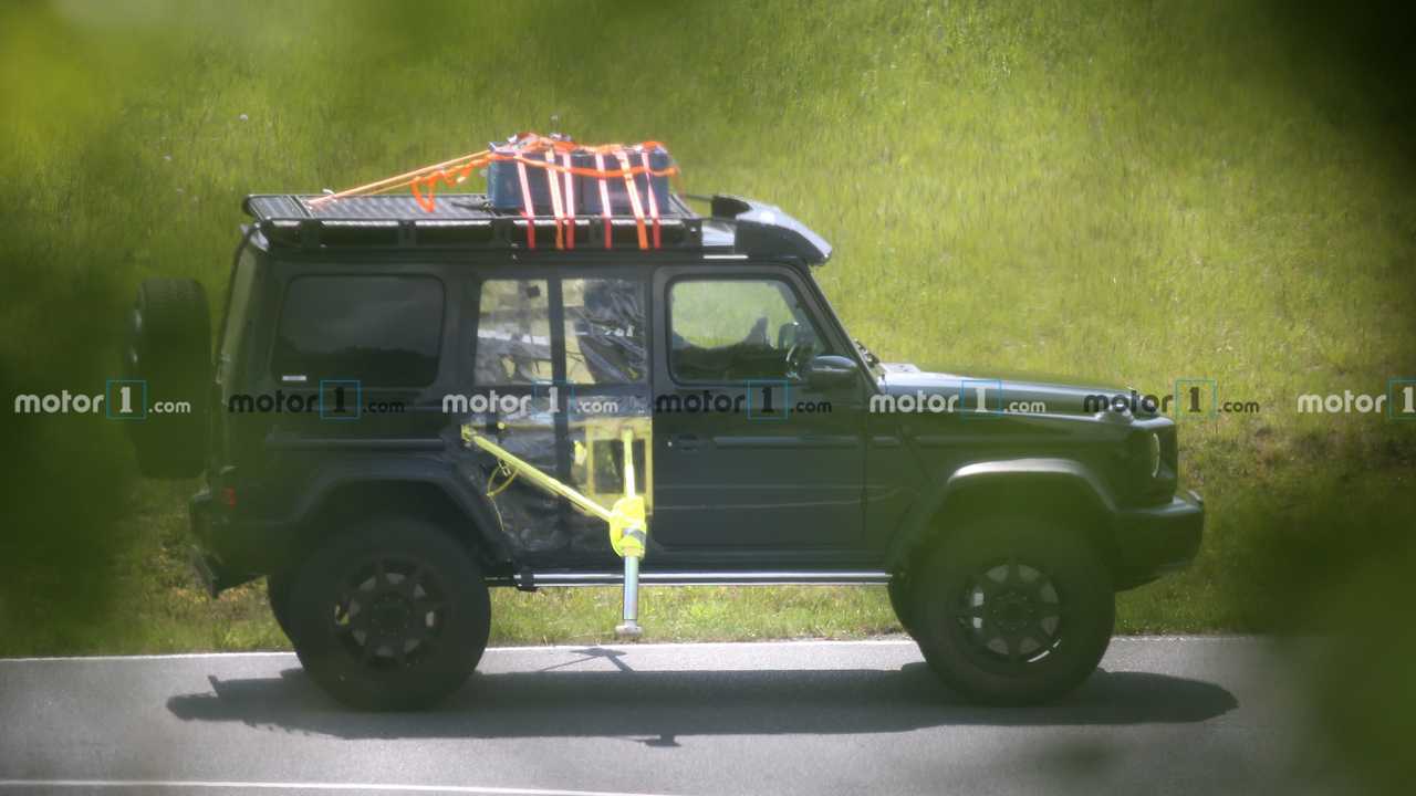 Mercedes-Benz G500 4×4², fotos espía