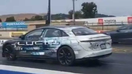 video tesla model s vs lucid air