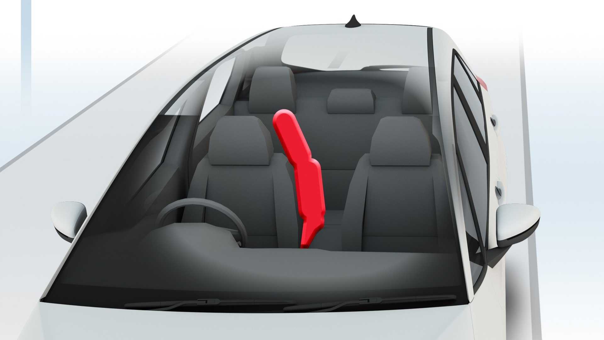 Honda Jazz (2020) Neue Generation hat einen Airbag zwischen den Sitzen