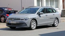 2021 VW Golf Variant spy photo