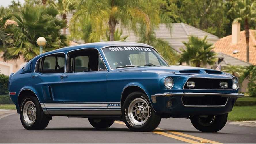 This Is What The Ford Mustang Mach-E Would've Looked Like In The '60s