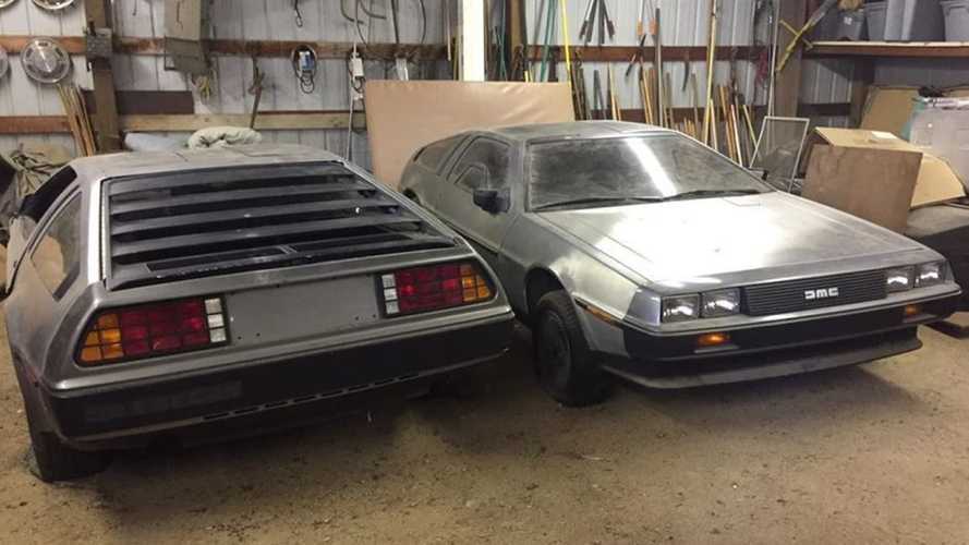 ¡Descubiertos dos DeLorean DMC-12 casi nuevos!