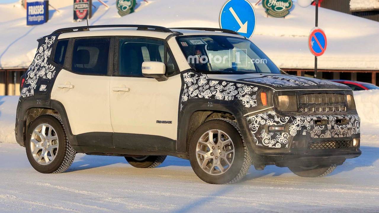 Jeep Renegade Continues Camo Striptease In New Spy Shots