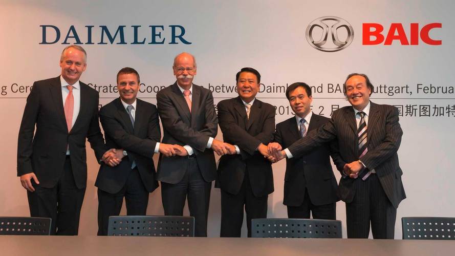 Çinli BAIC, Daimler'den hisse almak istiyor