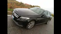 Mercedes C350e Station Wagon, test di consumo reale Roma-Forlì 037