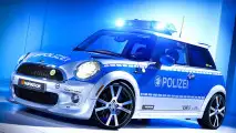 Mini im Blaulicht-Einsatz