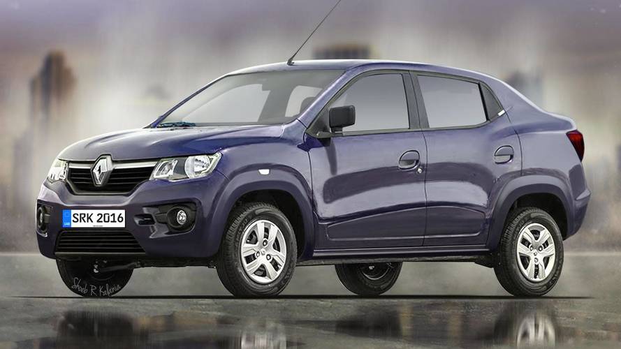 Renault Kwid Sedan (LBC) - Projeção