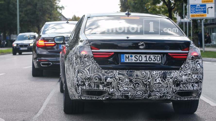 Makyajlı BMW 7 Serisi casus fotoğrafları