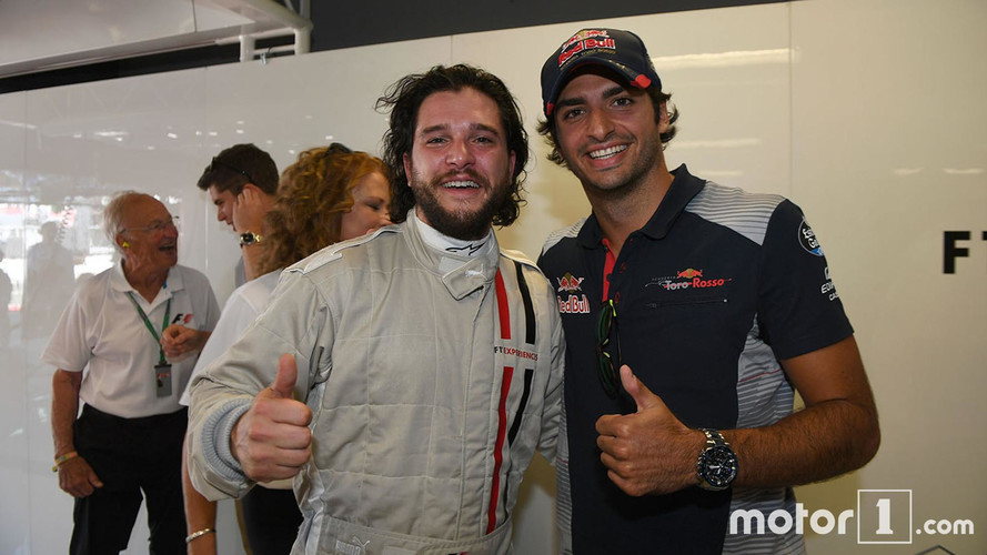 Kit Harrington et Liam Cunningham F1 Monza