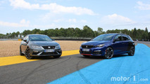 Essai comparatif - Peugeot 308 GTi / SEAT Leon Cupra (2017)