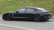 2020 Porsche Mission E spy photo