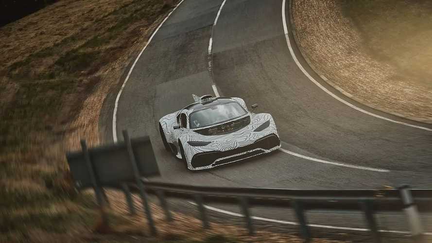 Merecdes-AMG Project One prototype undergoing road testing