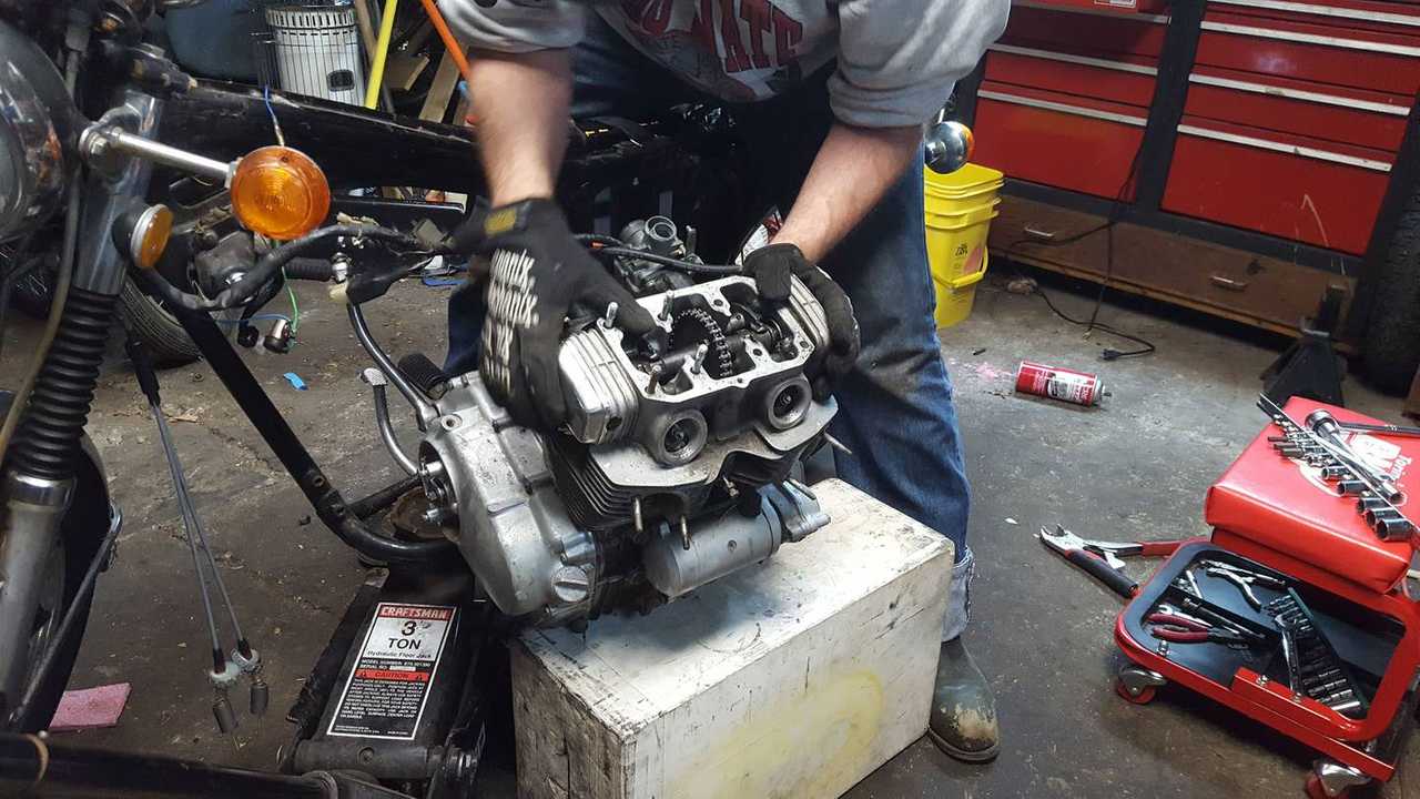 Honda CB200 Top End Build