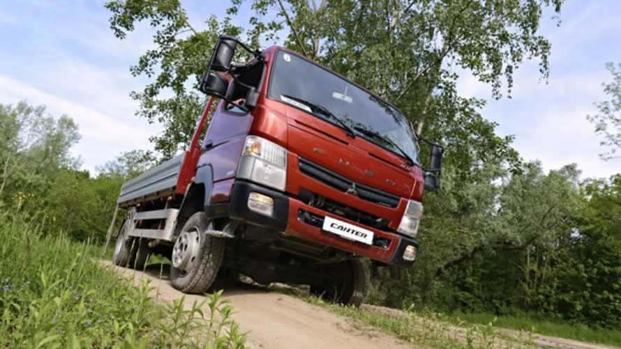 Fuso Canter 4x4, prime impressioni