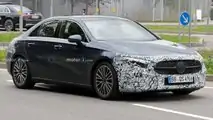 Mercedes-Benz A-Class Sedan Spy Photos