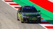 BMW i4 M50 Safety Car at Styria's GP in Spielberg